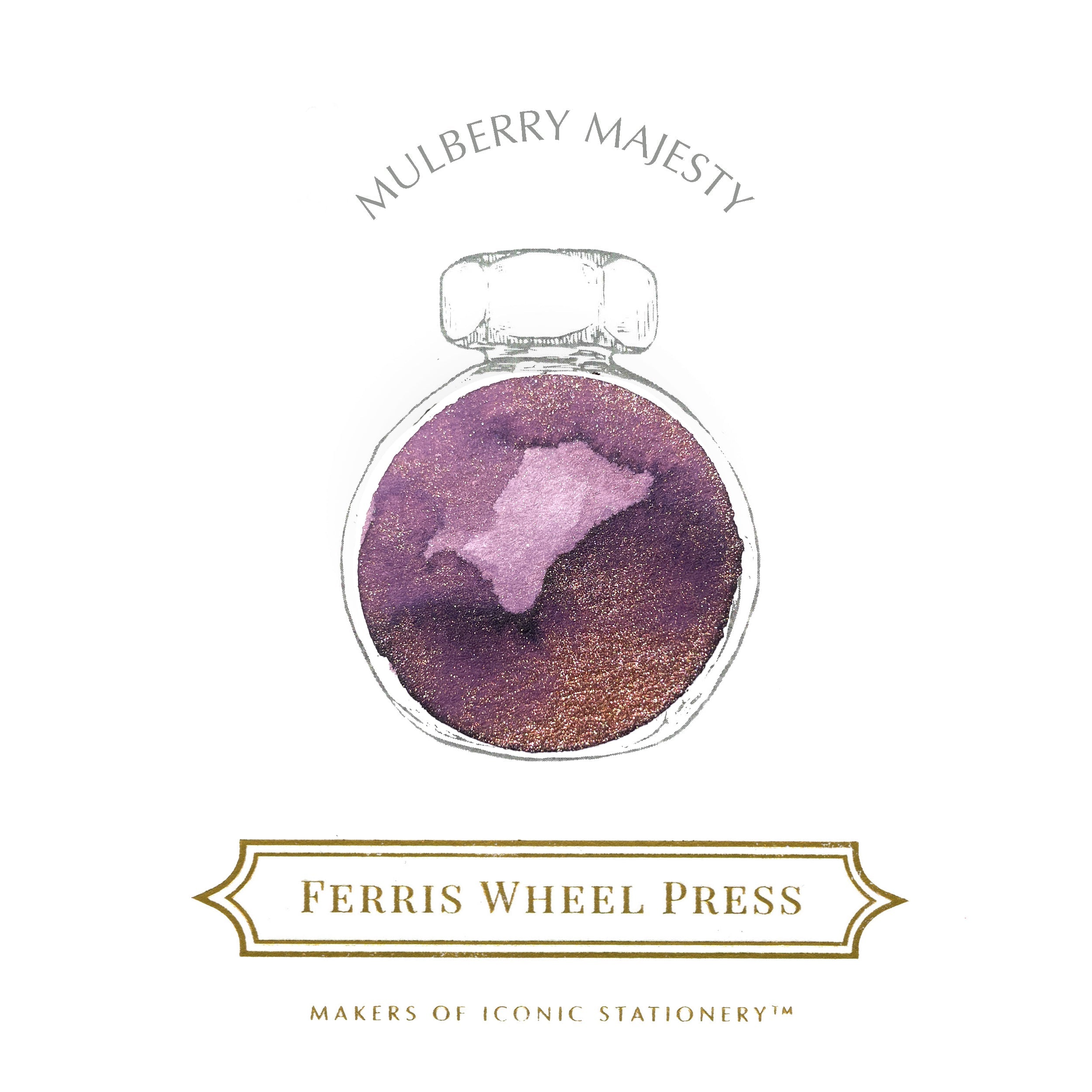 38ml Mulberry Majesty Ink