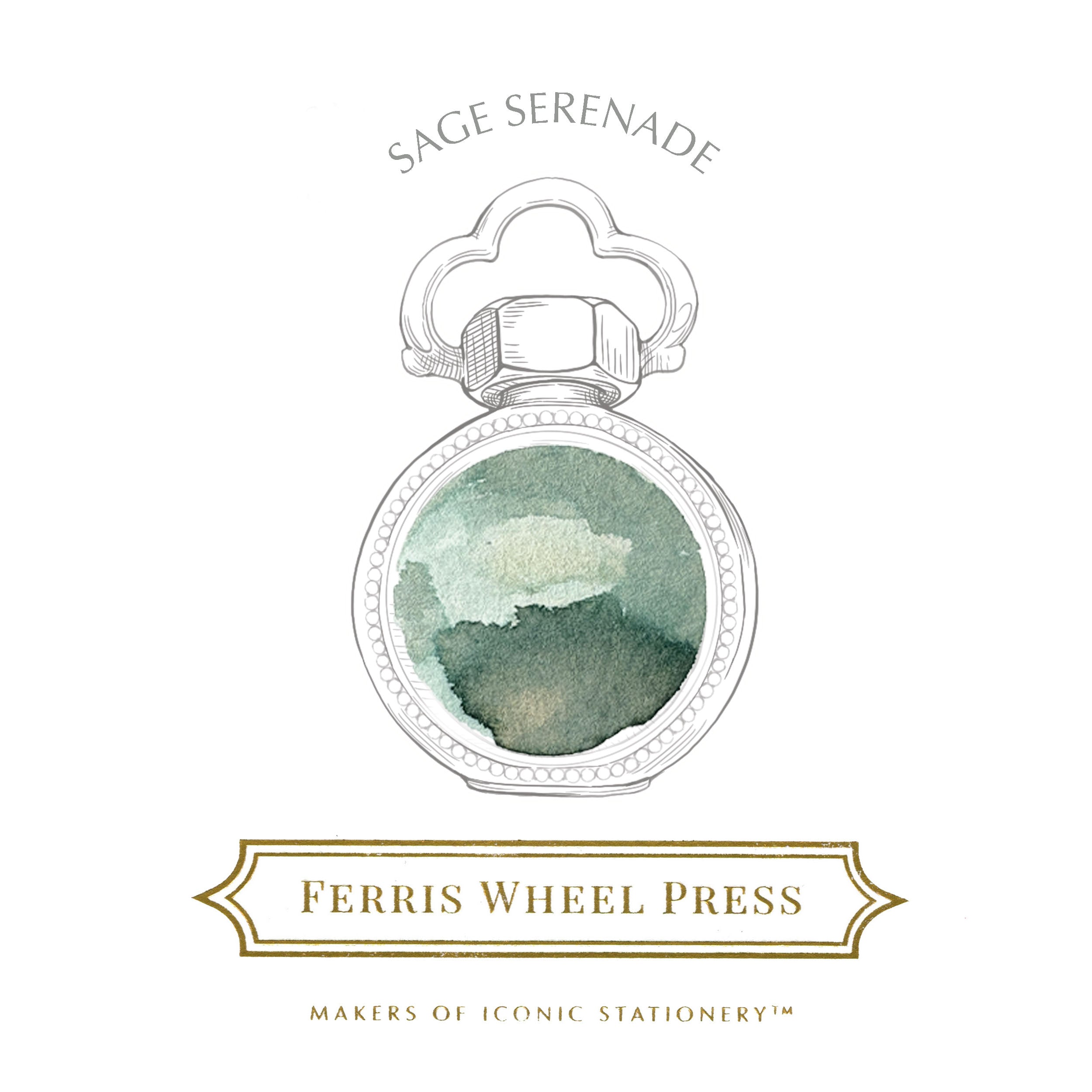 38ml Sage Serenade Ink