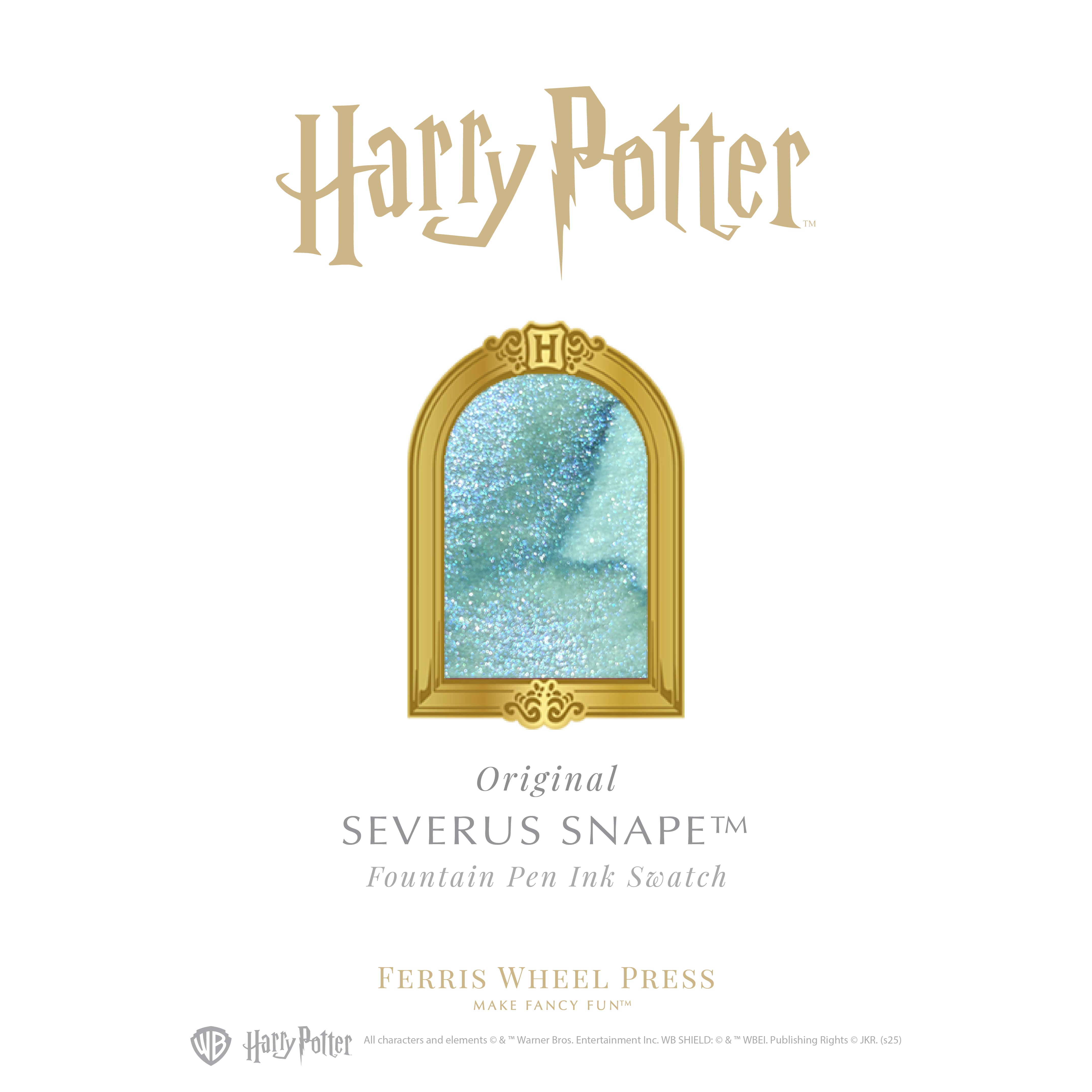 Warner Bros. | Harry Potter | 25 Years of Magic - Patronus Anniversary Collection | Masque Pen & 10ml Ink Set | Severus Snape
