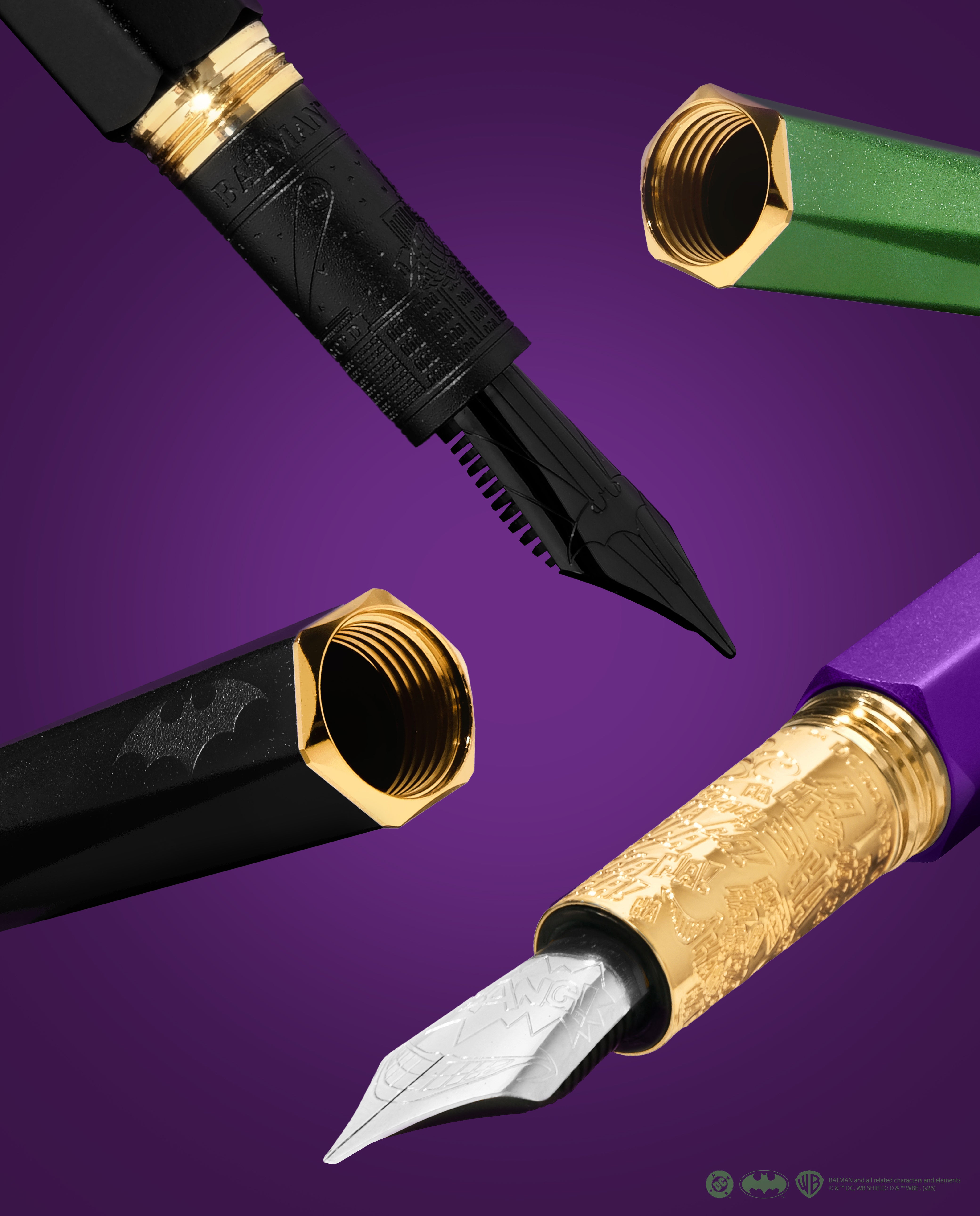 Warner Bros. | Shadows over Gotham City |  Limited Edition Pen and Ink Set | Batman