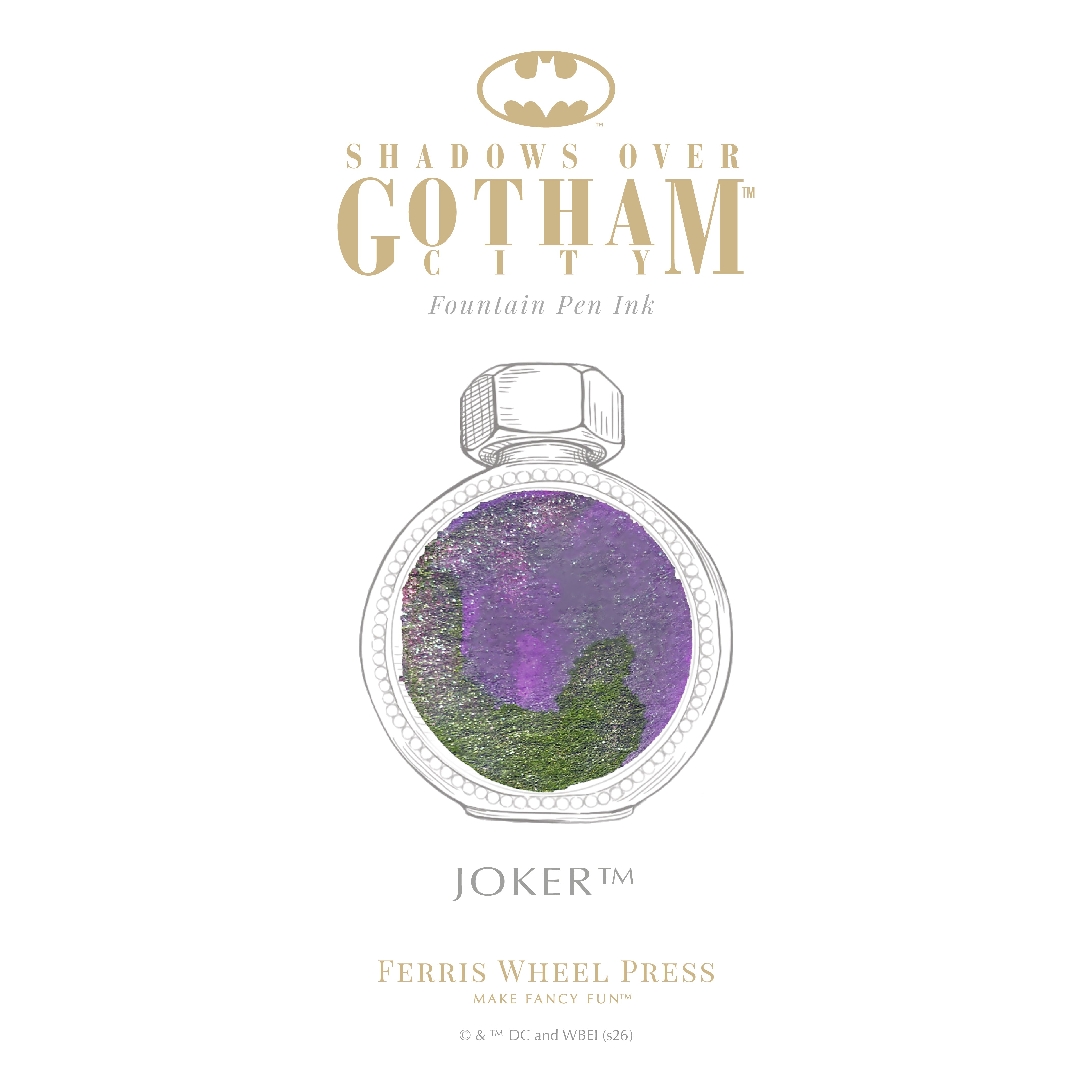 Warner Bros. | Shadows over Gotham City | Limited Run | Joker 38ml Ink
