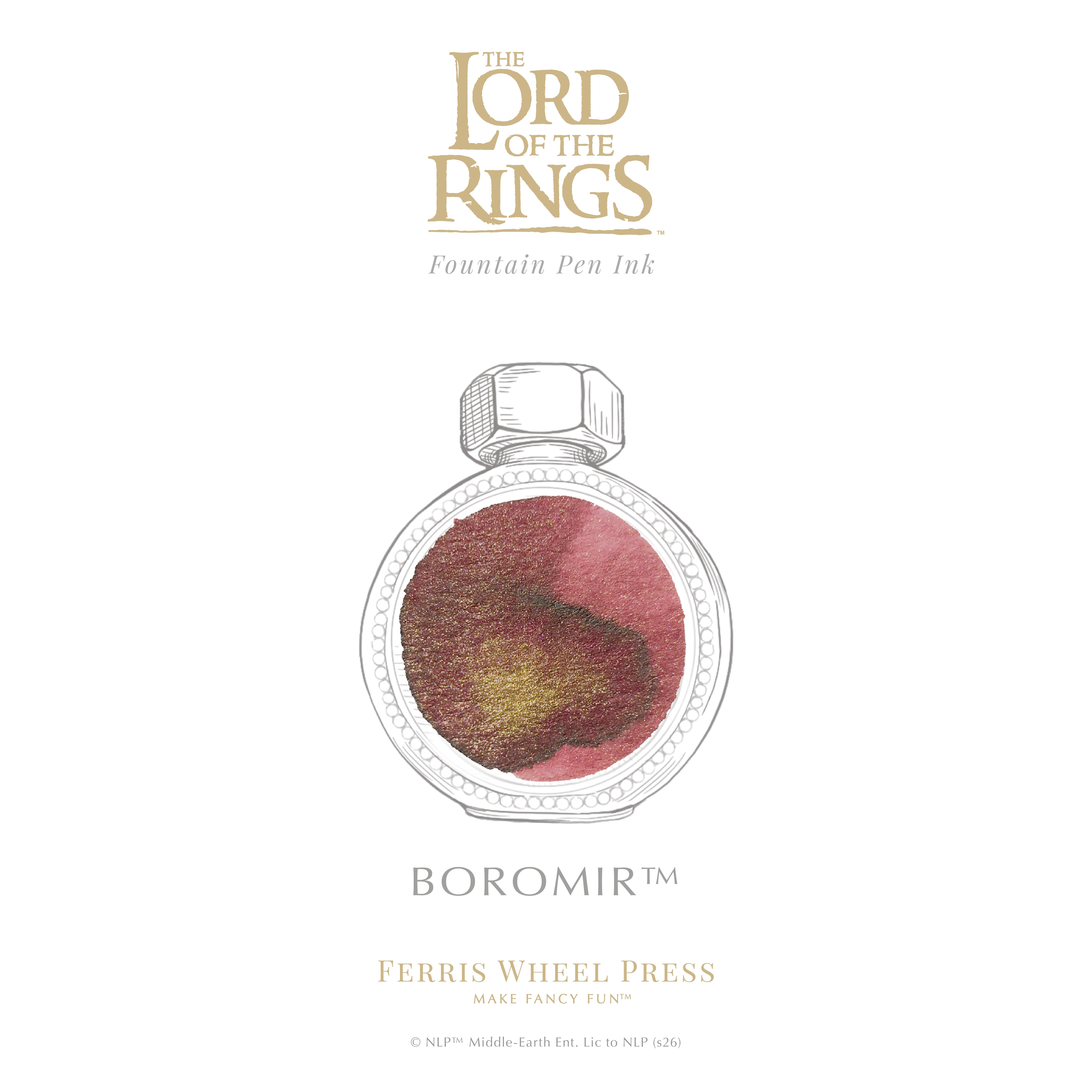 Warner Bros. | The Lord of the Rings | 25th Anniversary Edition | Boromir 38ml Ink