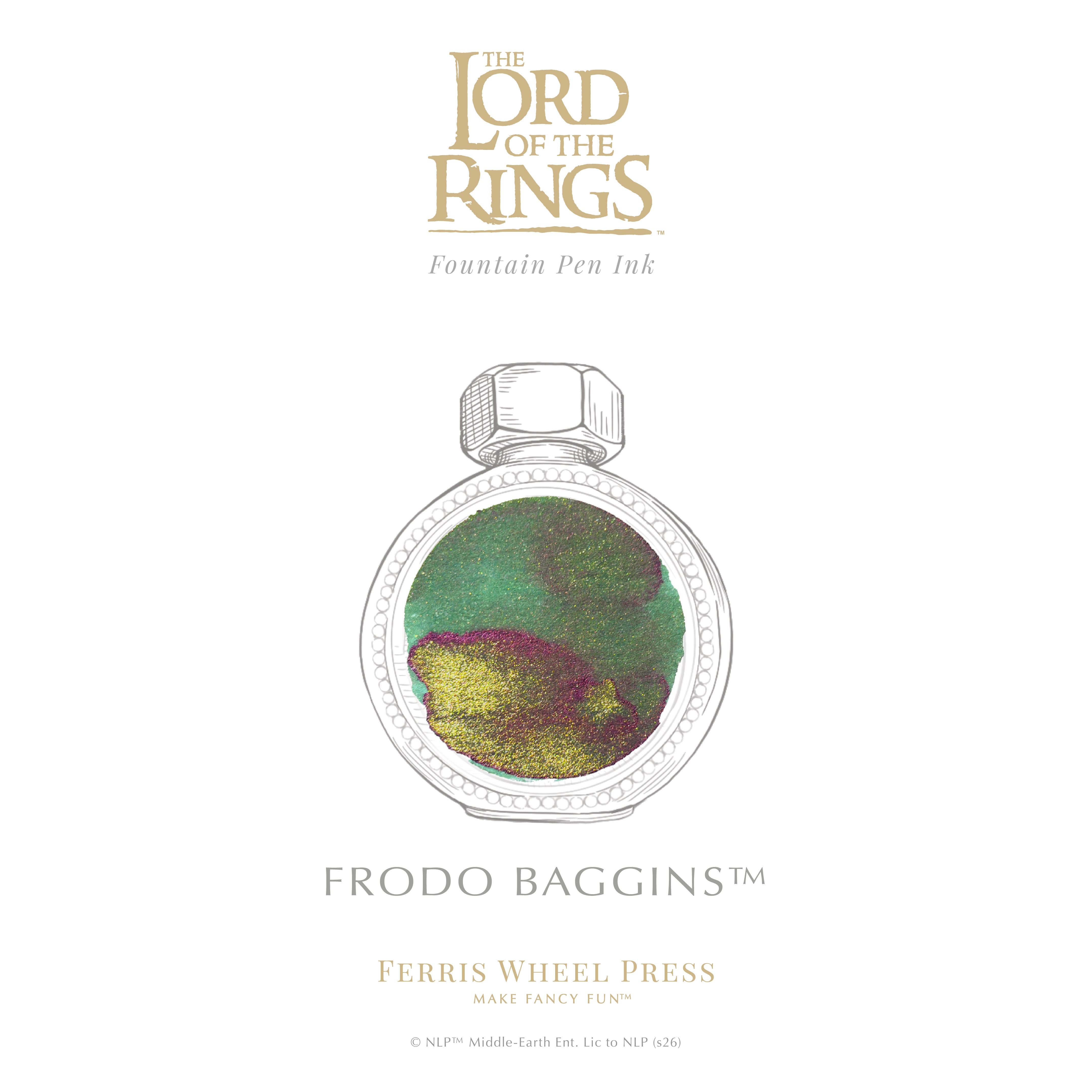 Warner Bros. | The Lord of the Rings | 25th Anniversary Edition | Frodo Baggins 38ml Ink