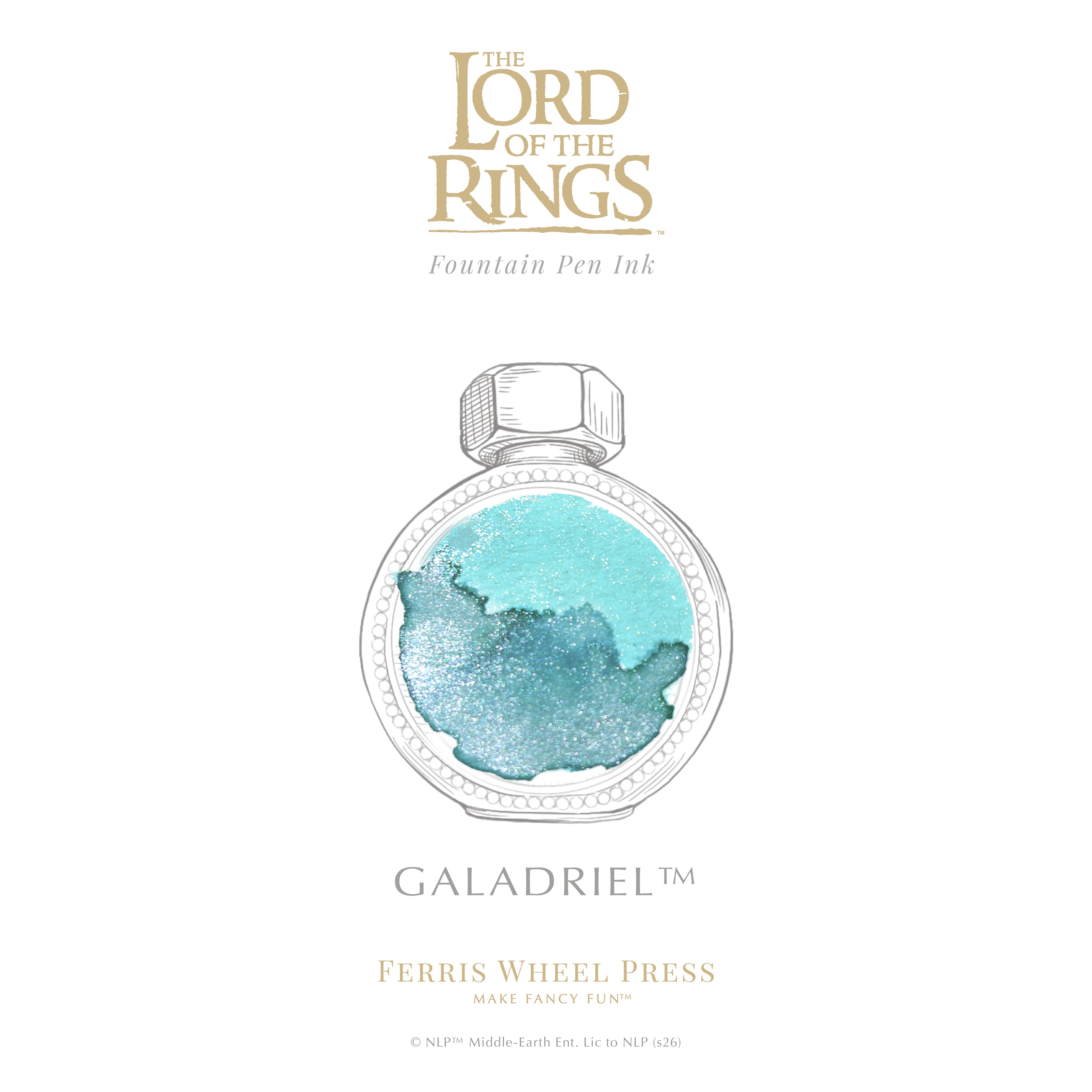 Warner Bros. | The Lord of the Rings | 25th Anniversary Edition | Galadriel 38ml Ink