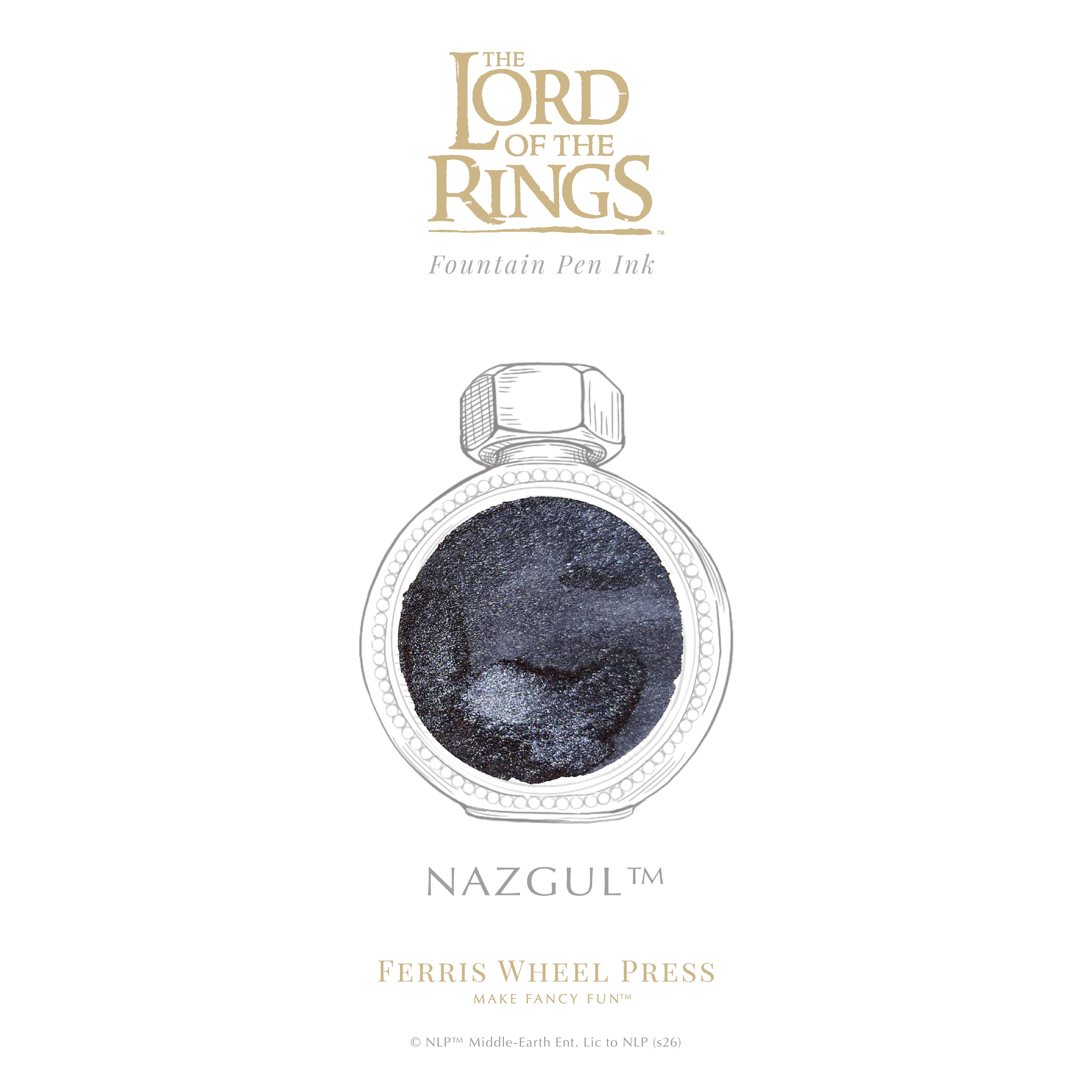 Warner Bros. | The Lord of the Rings | 25th Anniversary Edition | Nazgûl 38ml Ink