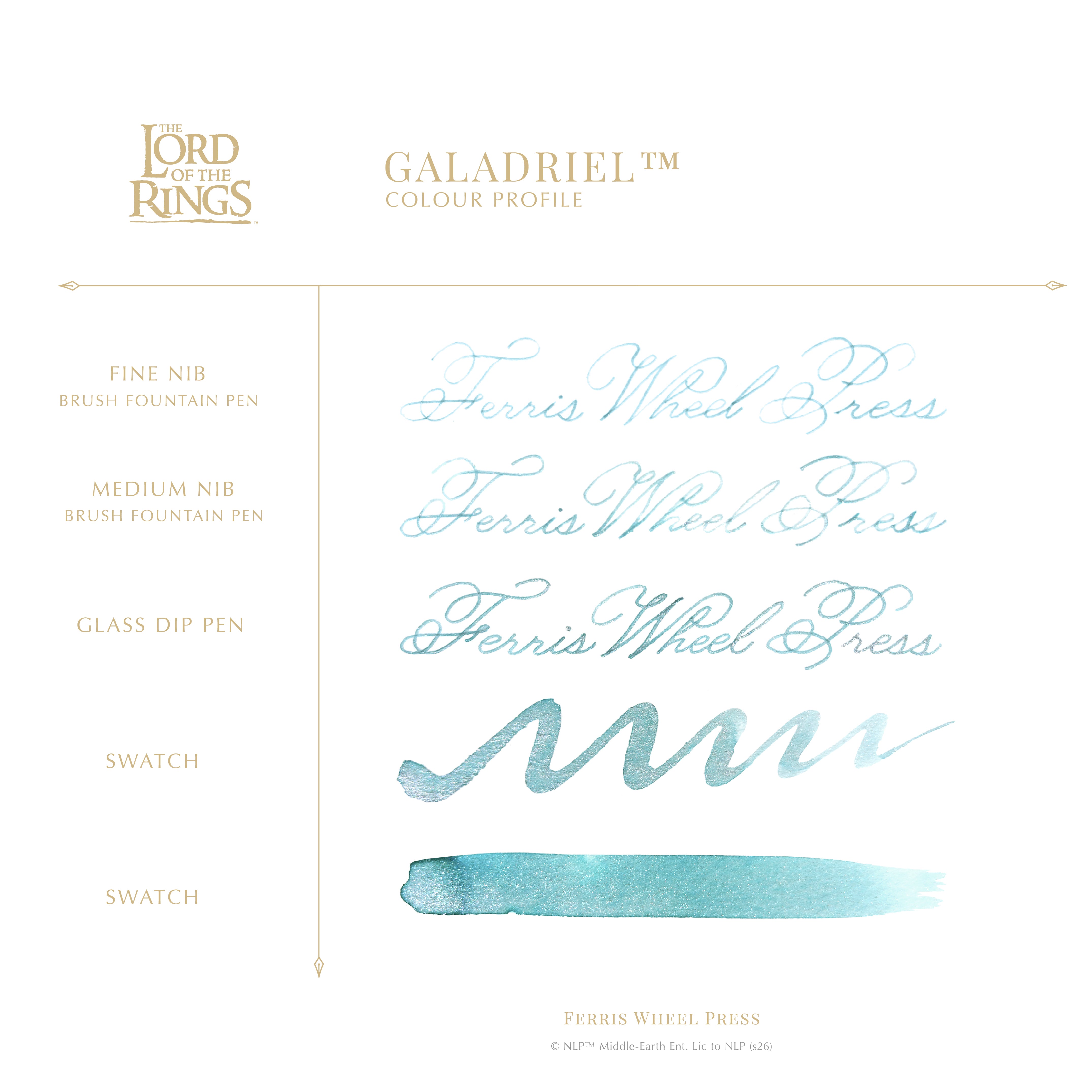 Warner Bros. | The Lord of the Rings | 25th Anniversary Edition | Galadriel 38ml Ink
