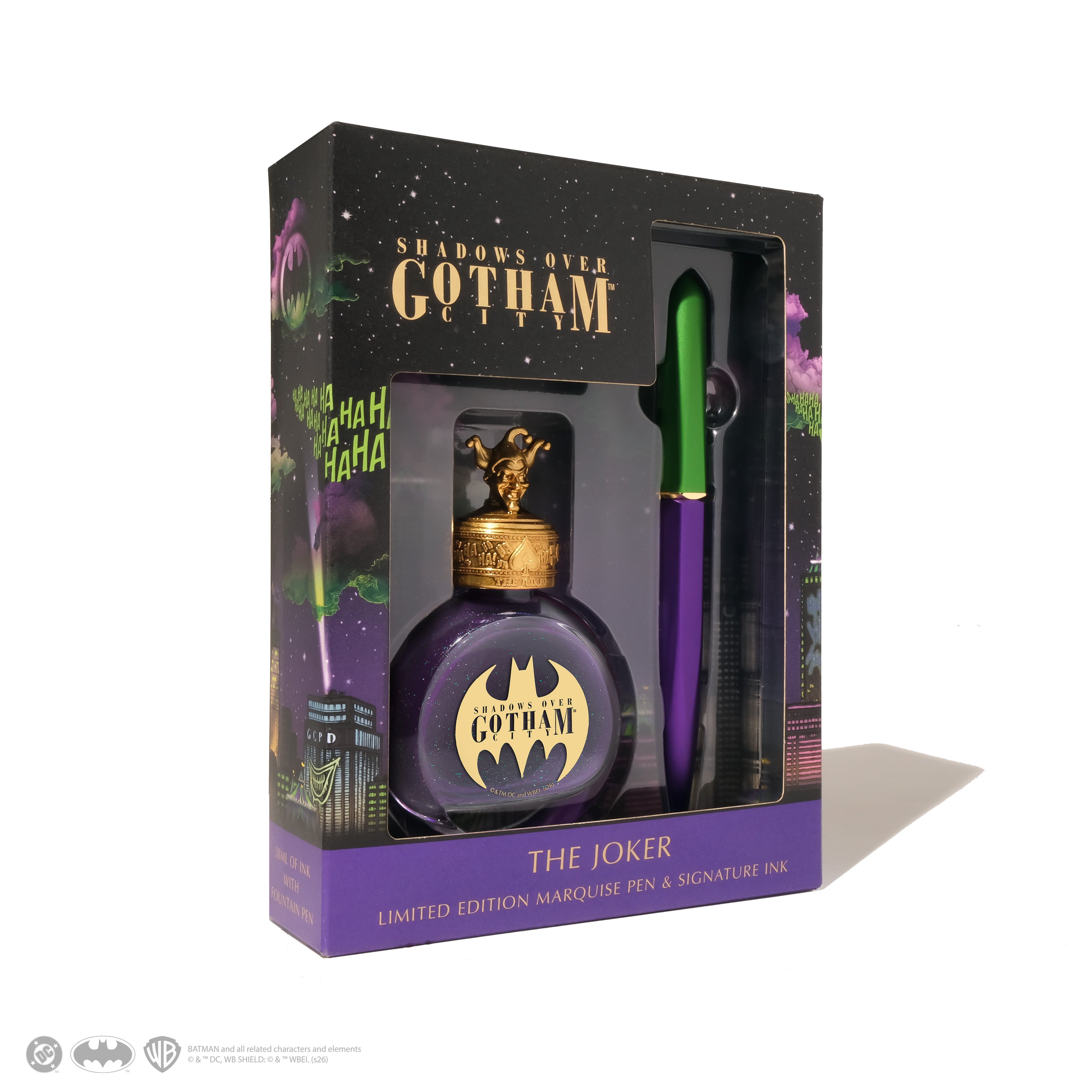 Warner Bros. | Batman |  Limited Edition Pen and Ink Set | Joker