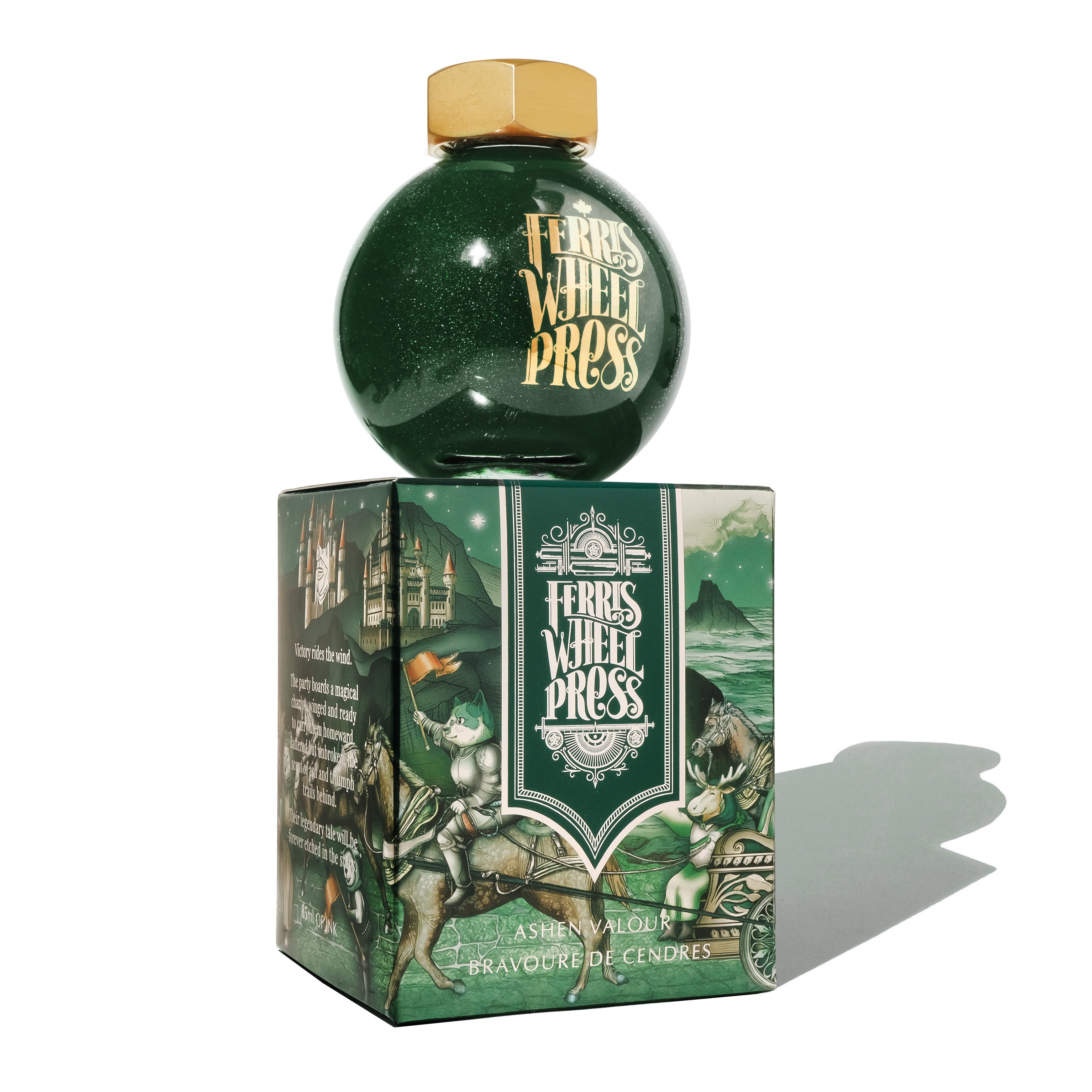 FerriTales | The Book of Knights Series - Ashen Valour Ink 85ml