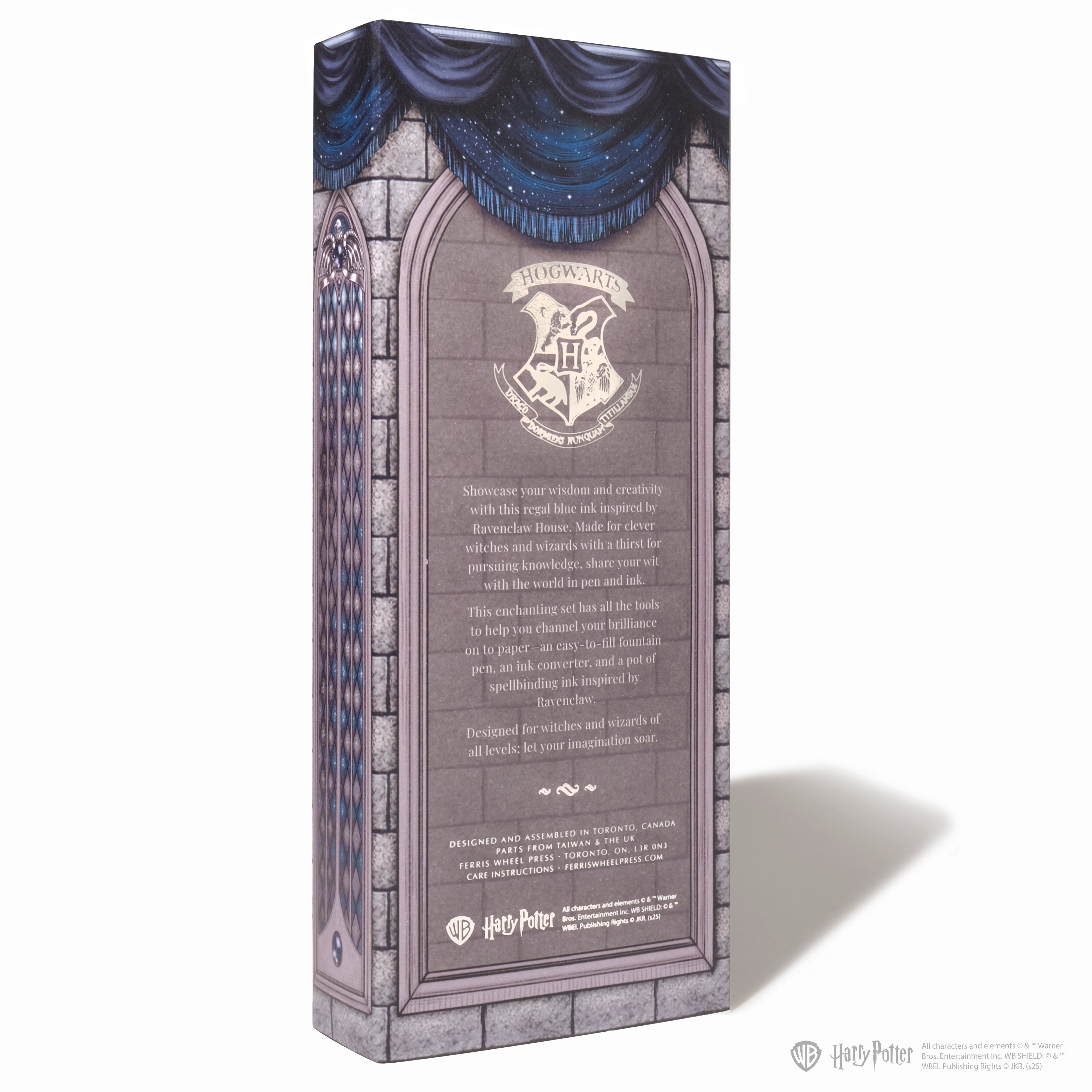 Warner Bros. | Harry Potter | Carousel Fountain Pen and 10ml Ink Set | Ravenclaw