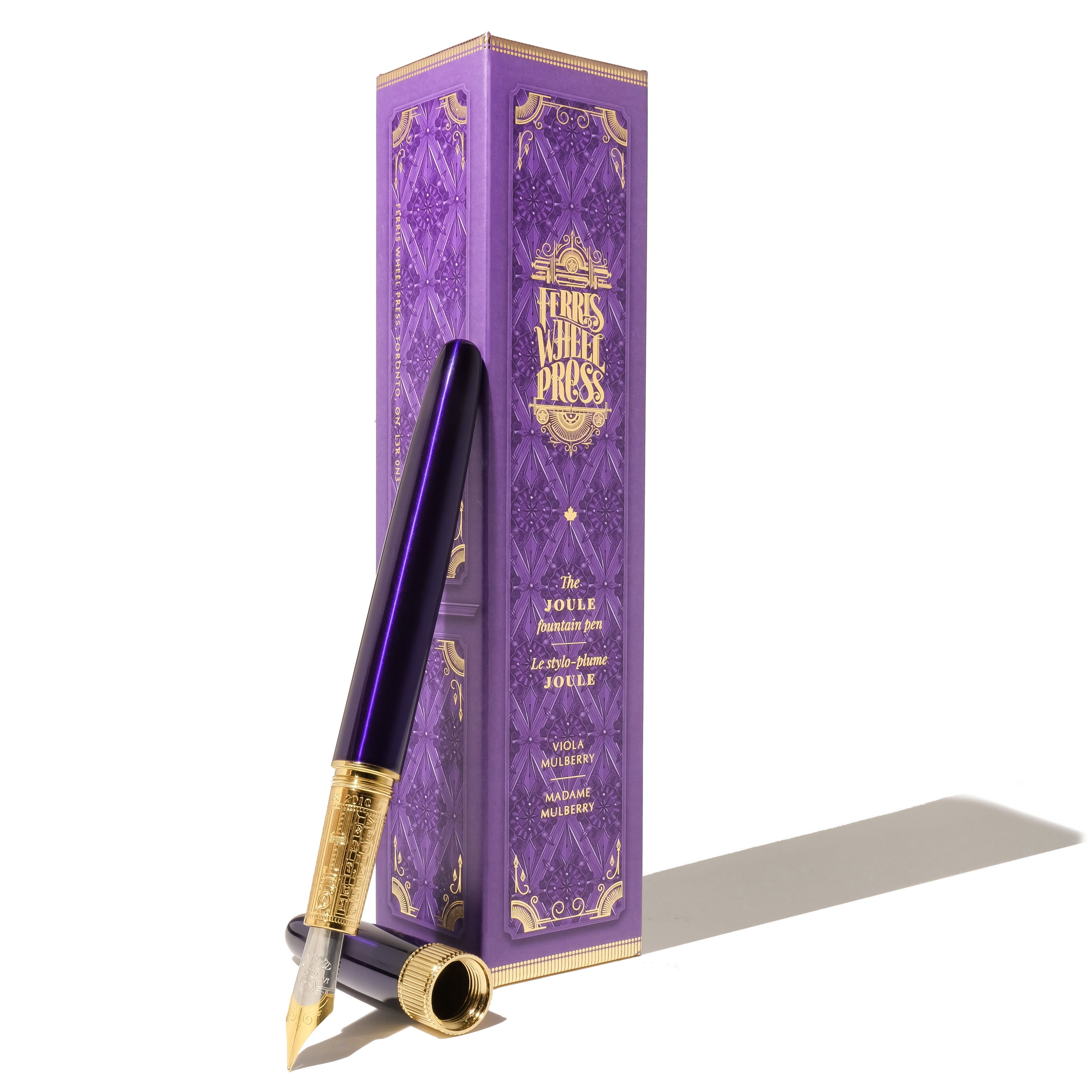 The Joule Fountain Pen - Viola Mulberry