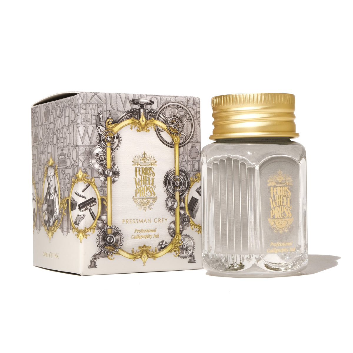 28ml Pressman Grey — Ferris Wheel Press Retail