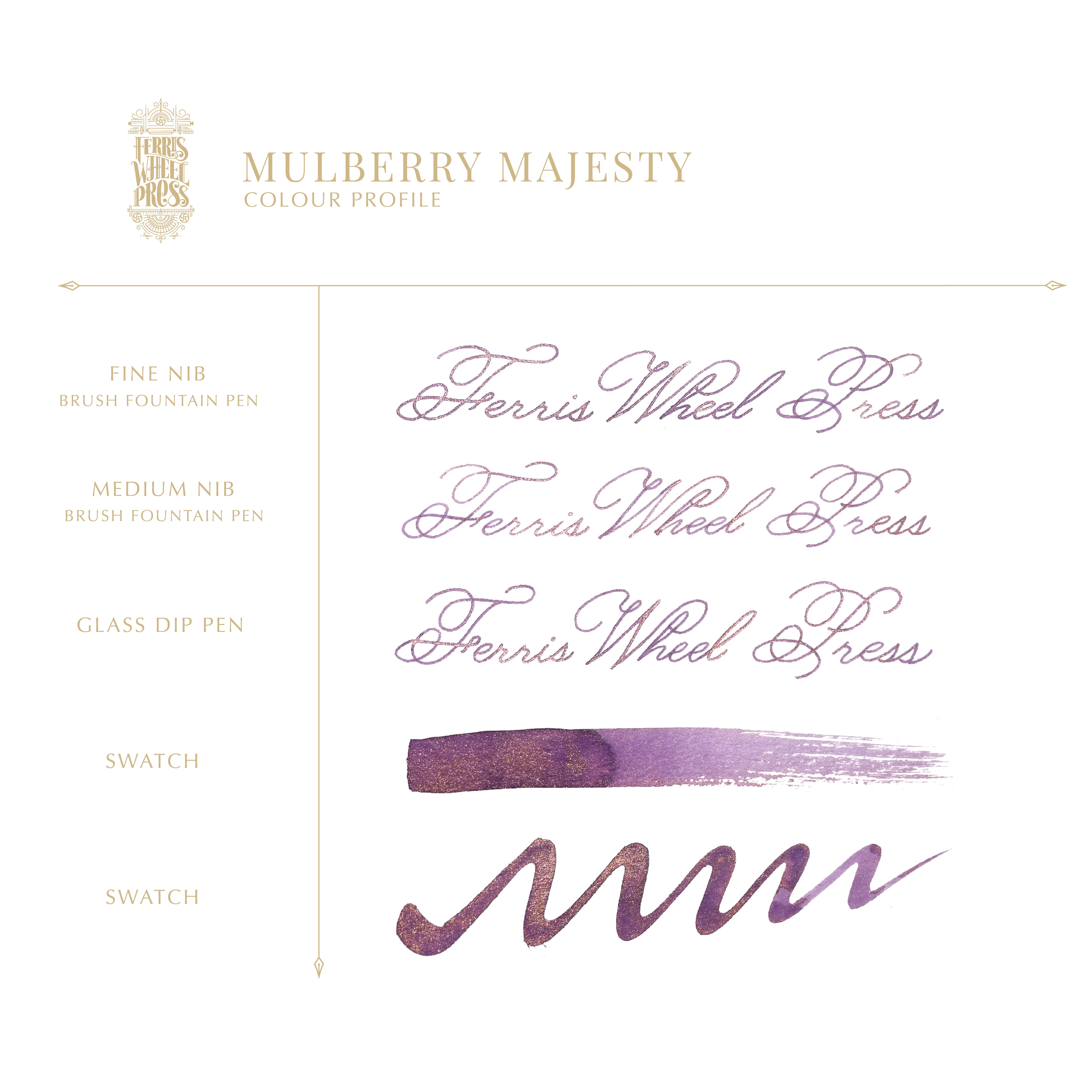 38ml Mulberry Majesty Ink