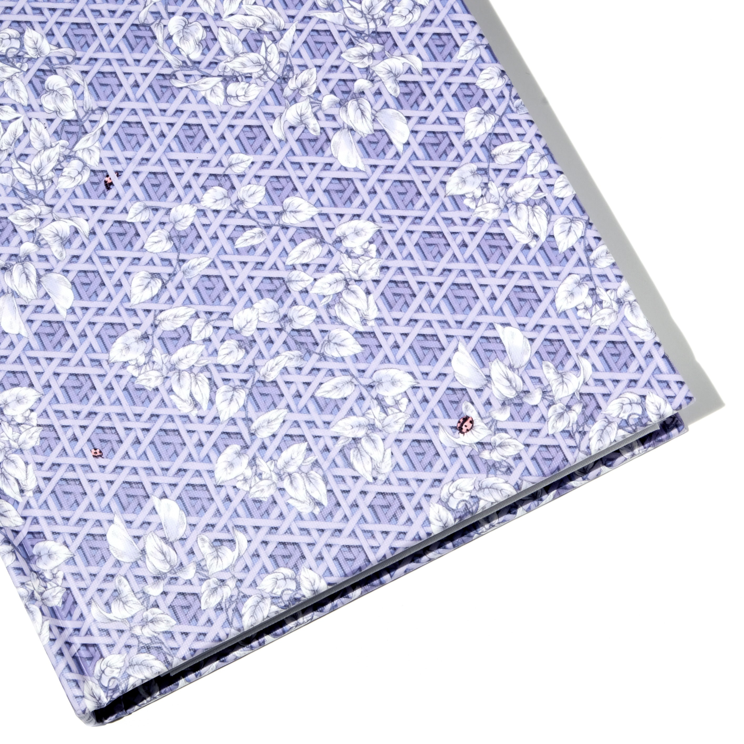 The Sketchbook A5 Enveloped in Rattan - Violet Blue
