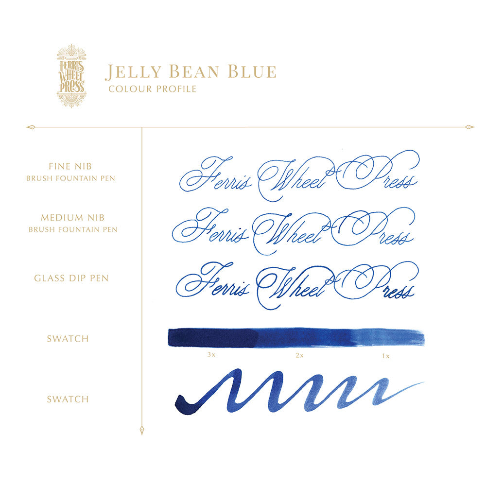 85ml Jelly Bean Blue Ink