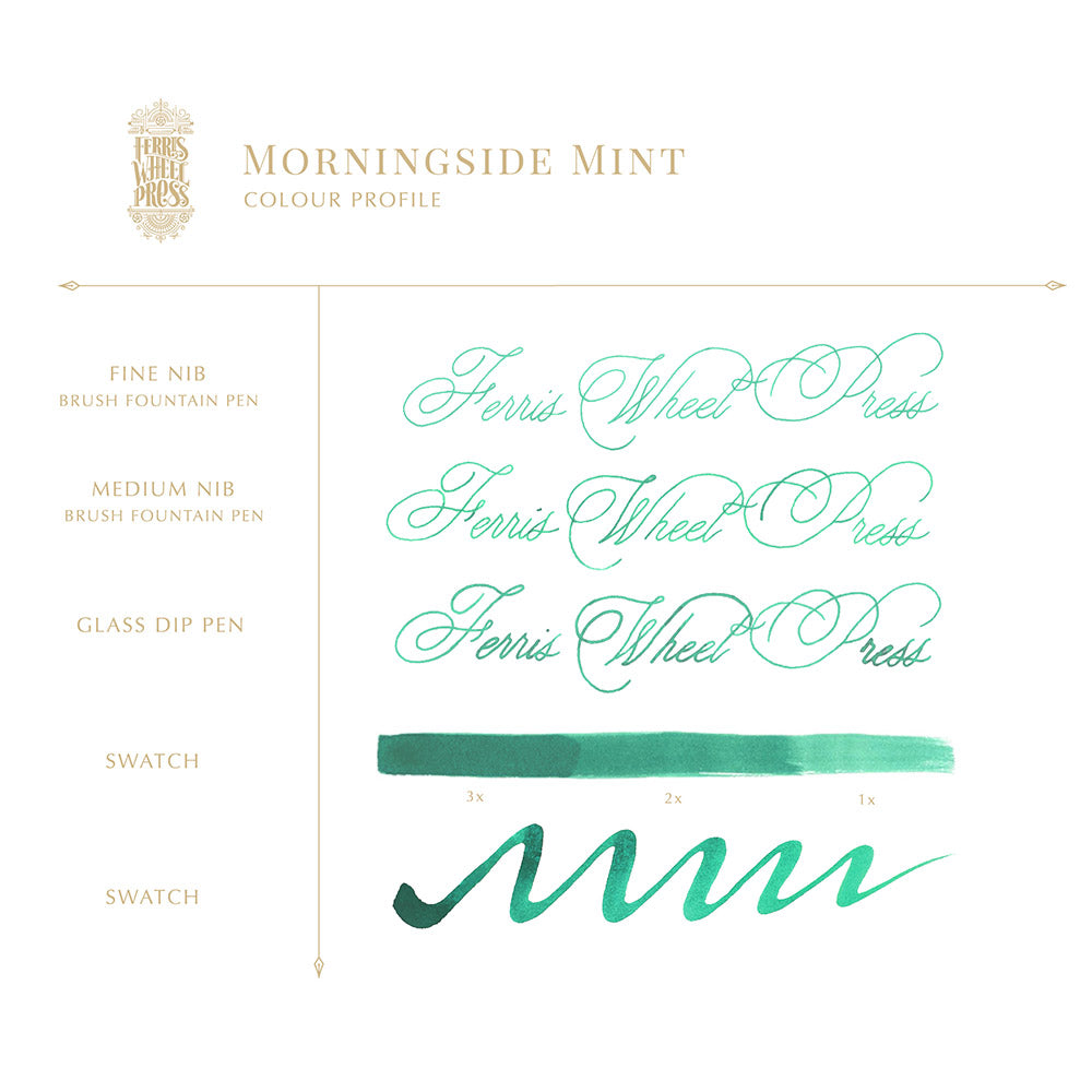 85ml Morningside Mint Ink